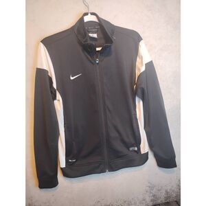 Nike Dri-FIT full zip athletic jacket.
